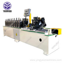 Omega channel high speed roll forming machine